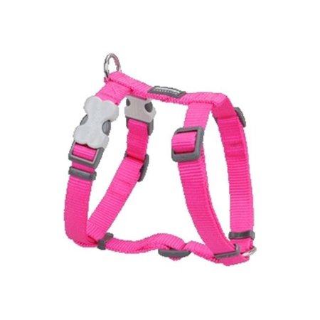 RED DINGO Red Dingo DH-ZZ-HP-ME Dog Harness Classic Hot Pink; Medium DH-ZZ-HP-ME